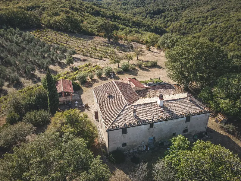 Casale di campagna di un agriturismo
